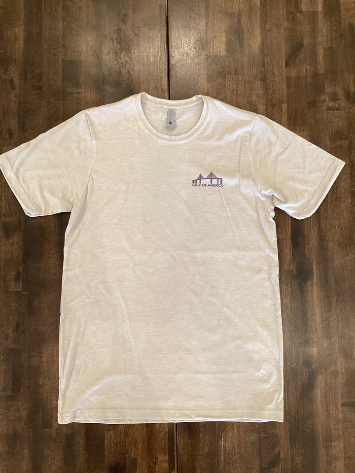 Gulf Of America Tee - Heather Tan