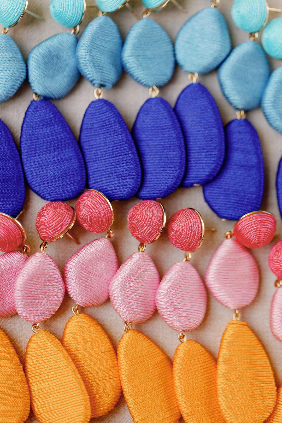 Blue Ombre Lido Drop Earrings