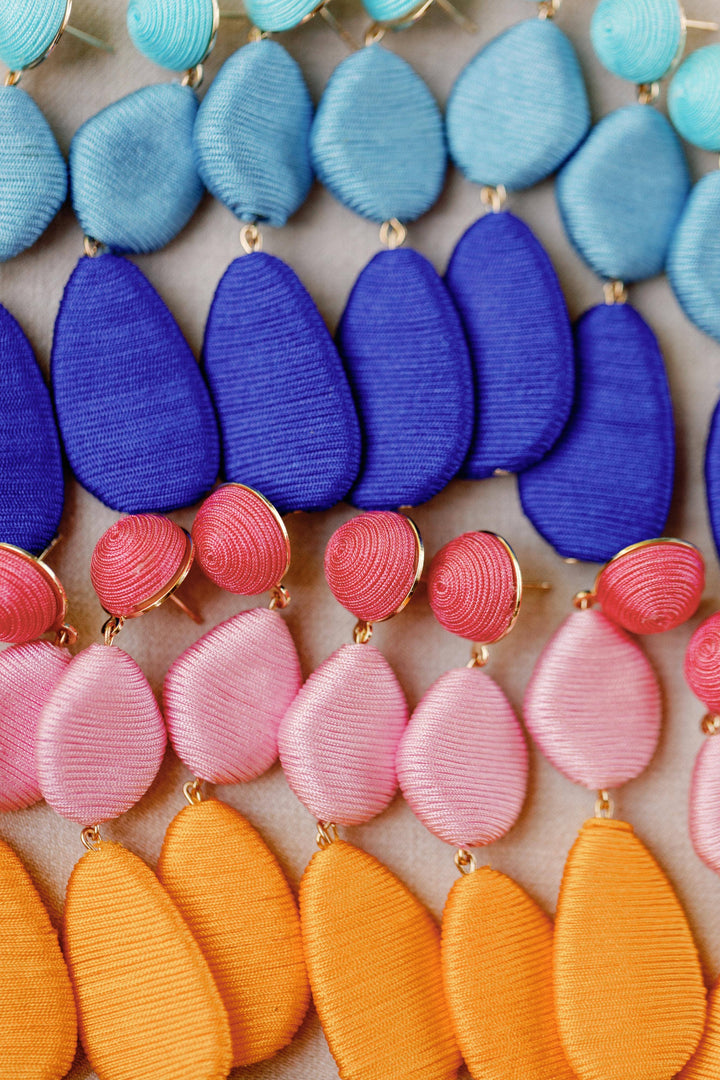 Blue Ombre Lido Drop Earrings
