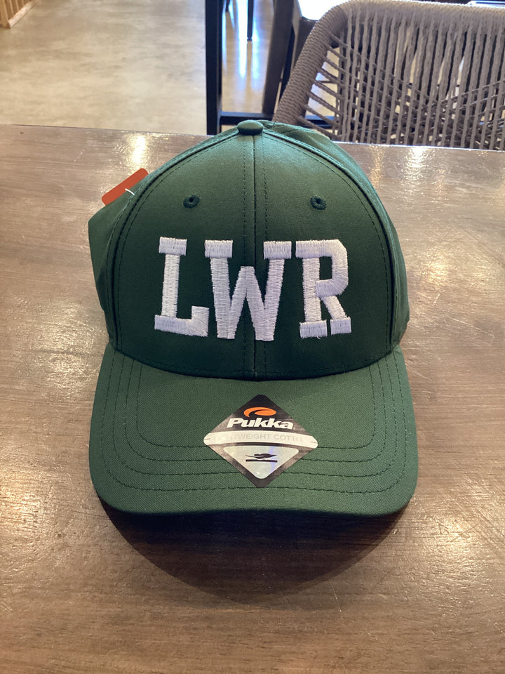 Structured Cotton LWR Hat - Emerald Green
