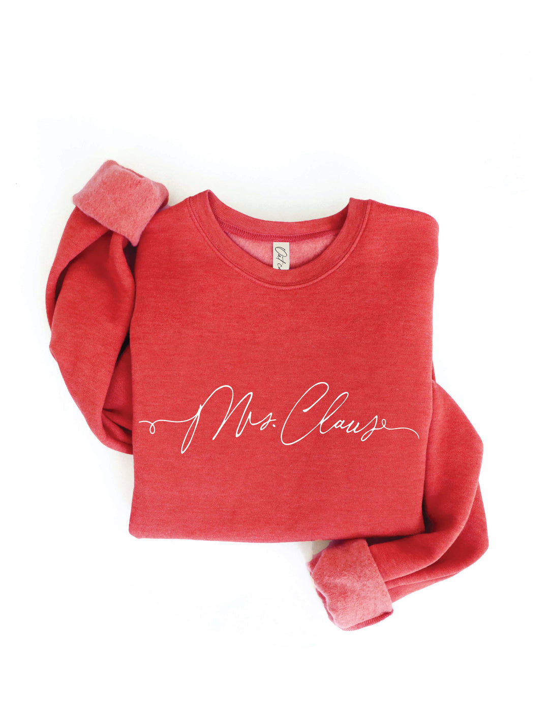 Mrs. Claus Sweatshirt - Cranberry Heather