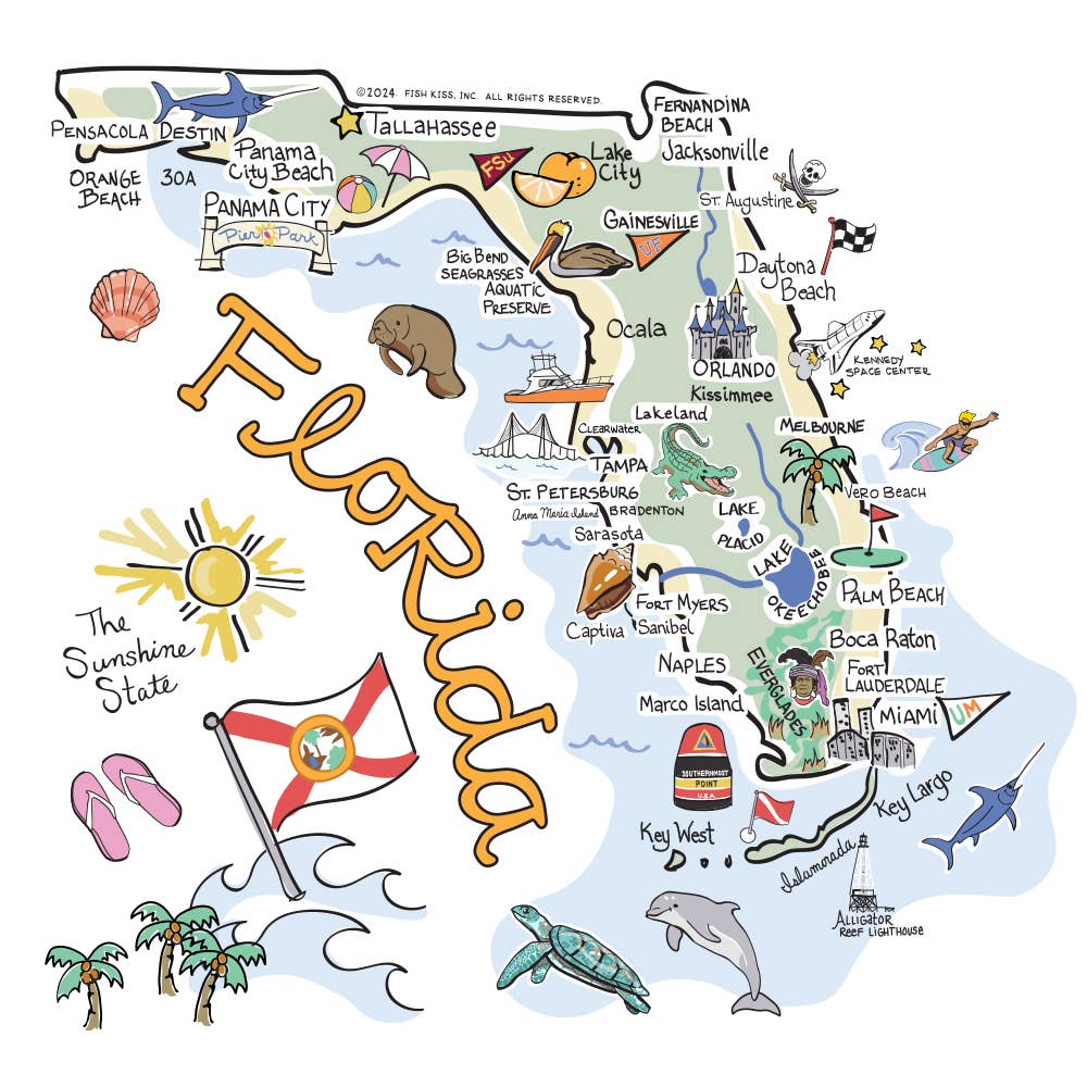 Florida Tumbler (22oz)
