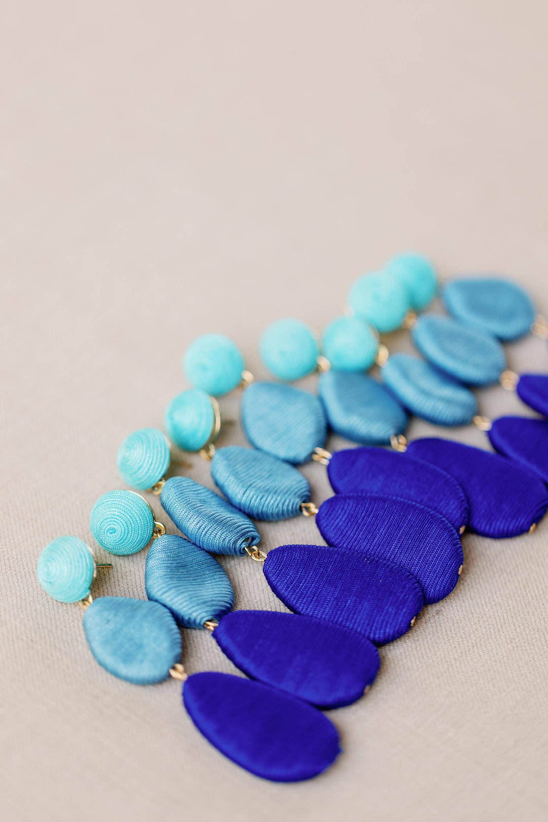 Blue Ombre Lido Drop Earrings