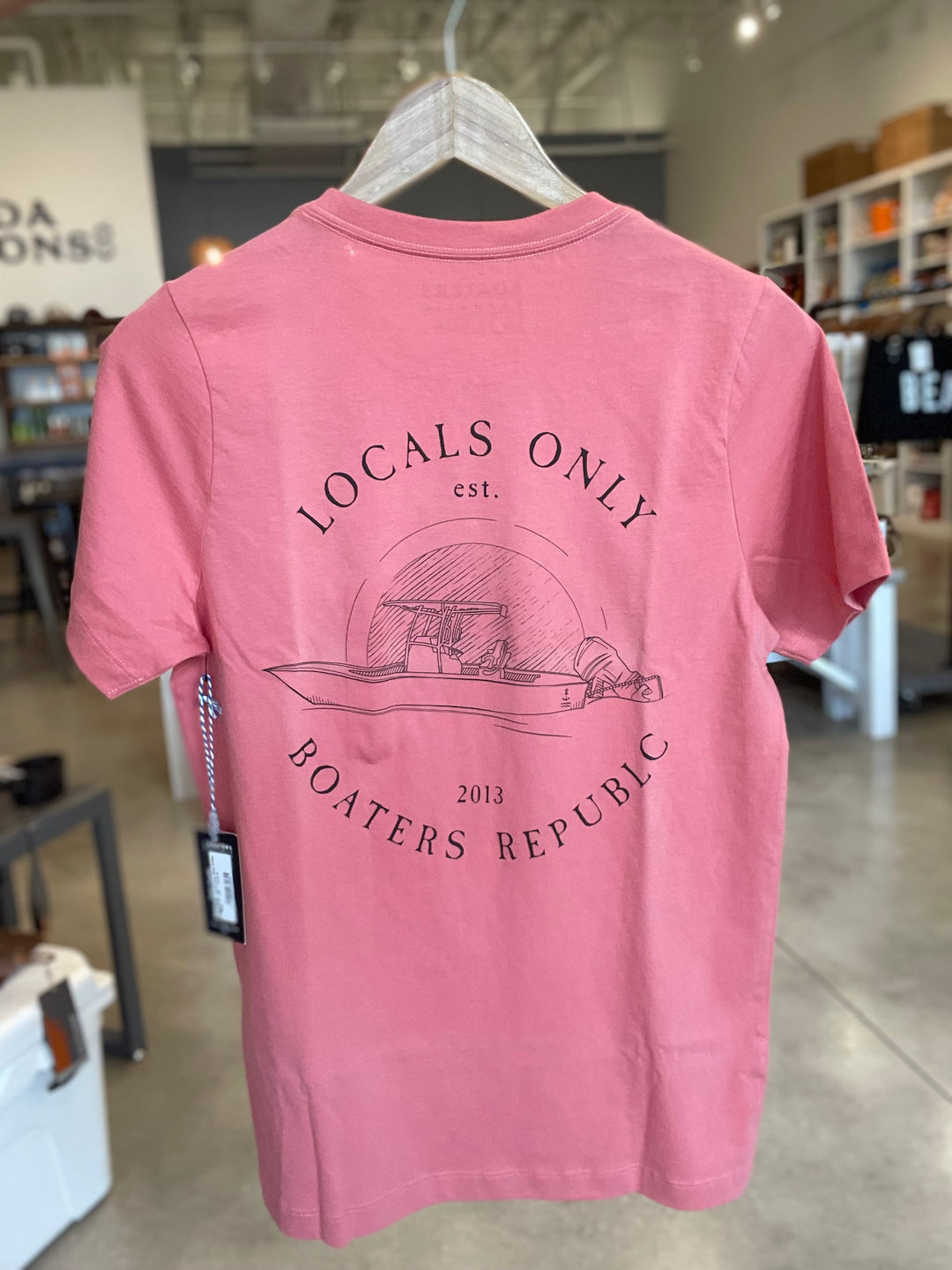 Locals Only Pima Cotton S/S - Coral