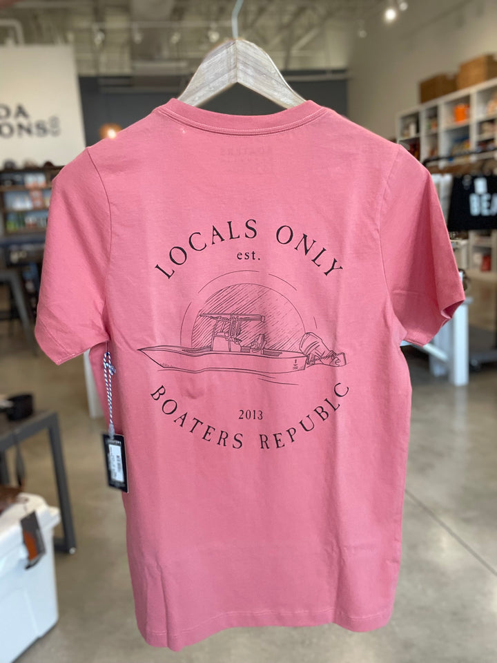 Locals Only Pima Cotton S/S - Coral