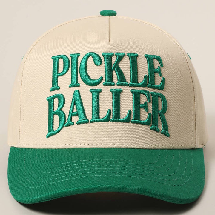 PICKLE BALLER Trucker Hat