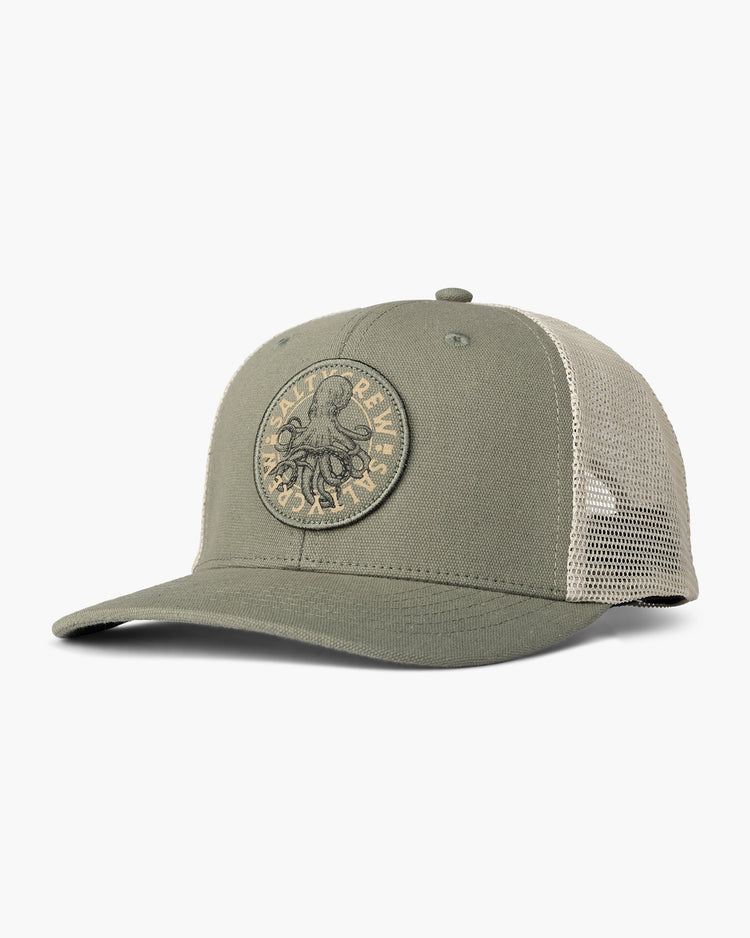 Tentacles Retro Trucker - Olive