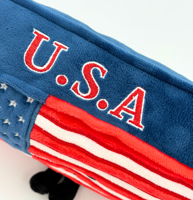 American Flag Stuffed Plush – USA Classic