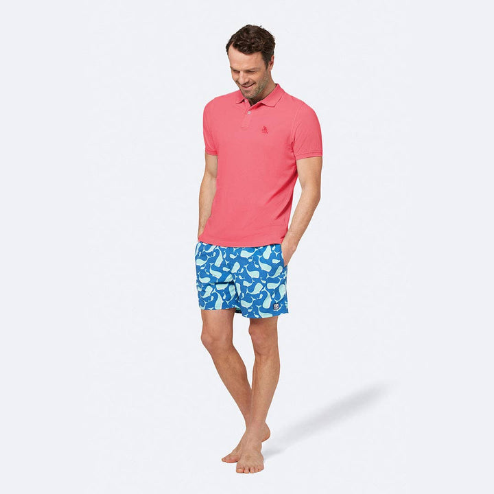 Pima Cotton Polo - Watermelon