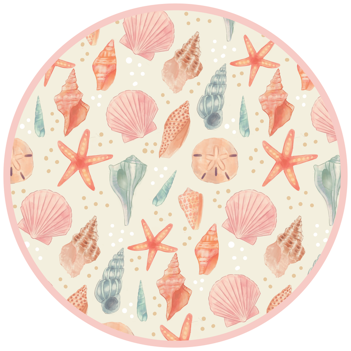 Sandy Seashells Girls Swimsuit