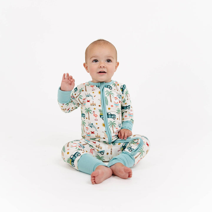 Coastal Christmas Bamboo Pajamas