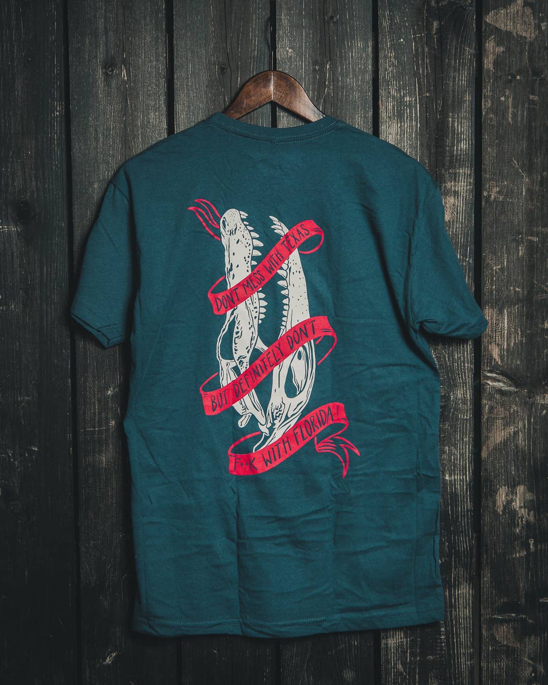 Don't F with Florida Tee - Indigo
