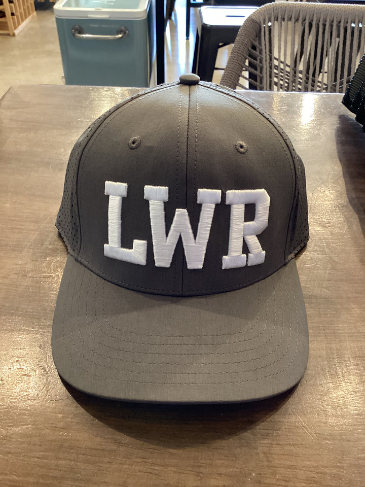 LWR Front Flat Hat - Charcoal