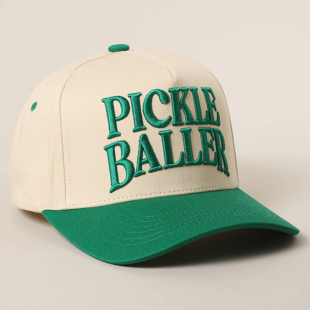 PICKLE BALLER Trucker Hat