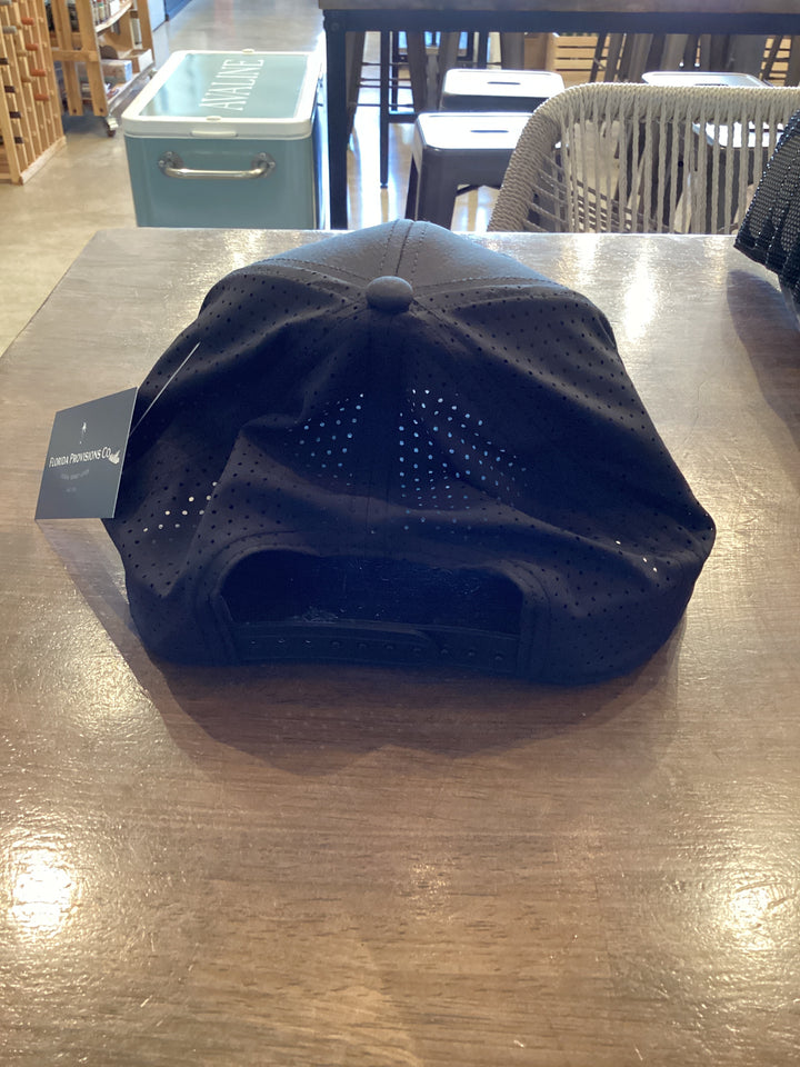 LWR Front Flat Hat - Black
