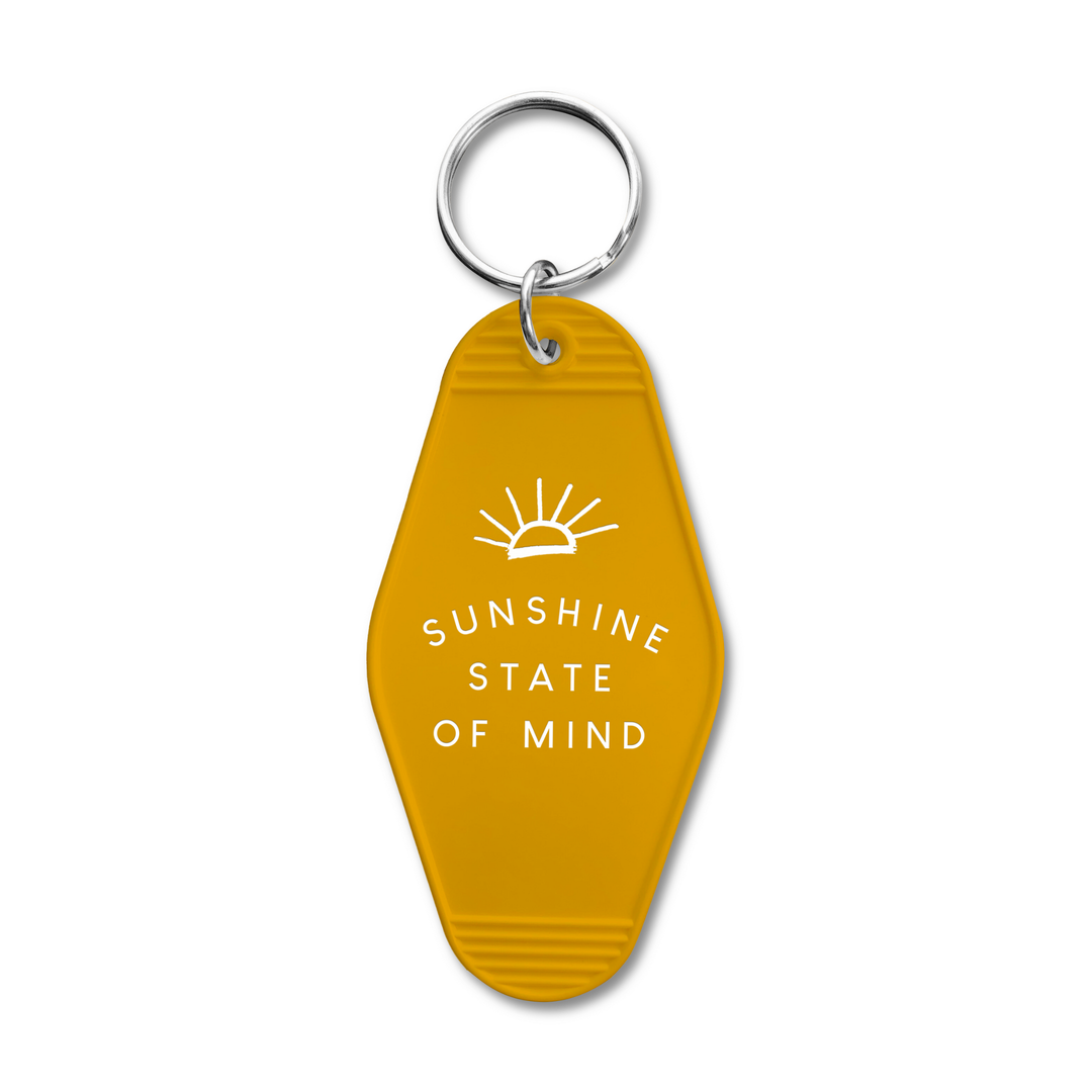 Retro Hotel Keychain - Sunshine State of Mind
