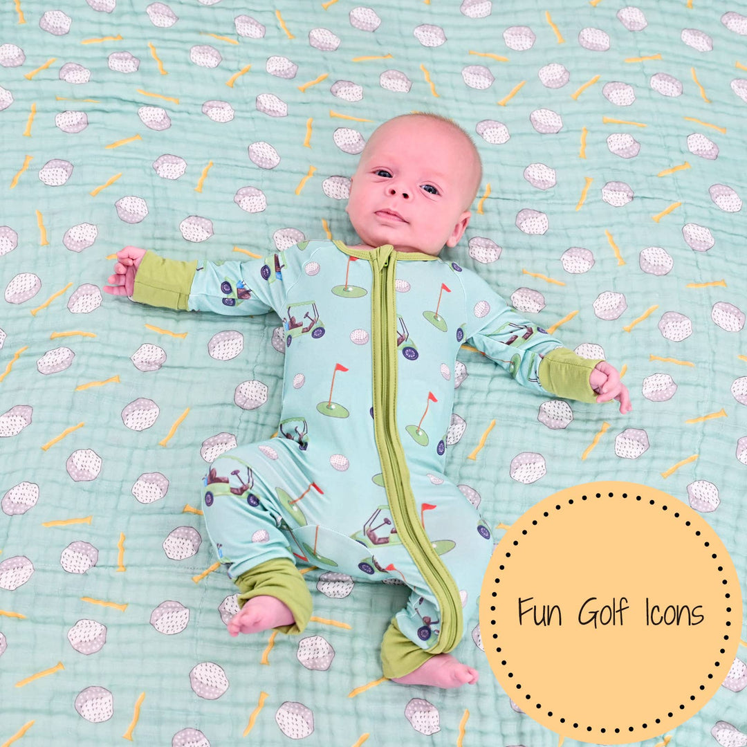 Hole In One Golf Swaddle Blanket