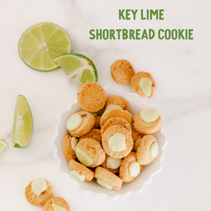 Florida Holiday Tin: Key Lime Shortbread Cookies