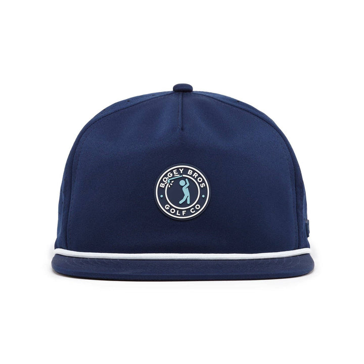 Bogeyman Stamp Flat Bill SnapBack - Navy