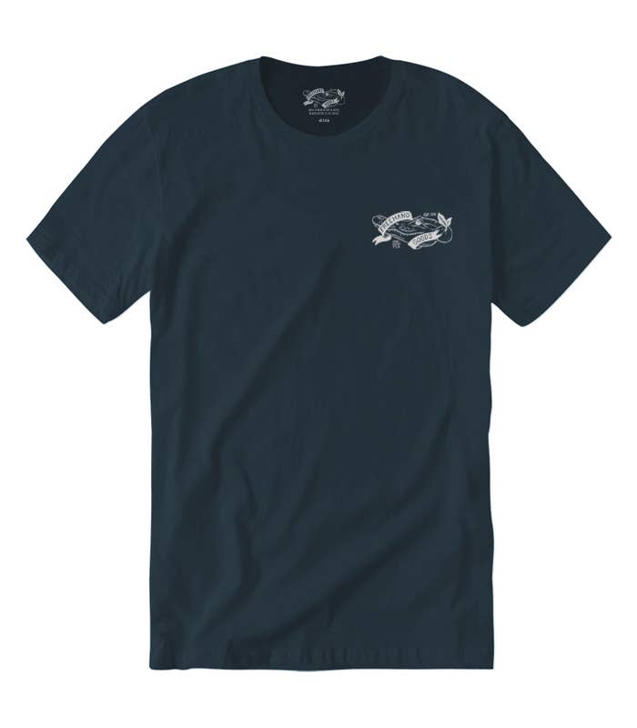 Don't F with Florida Tee - Indigo
