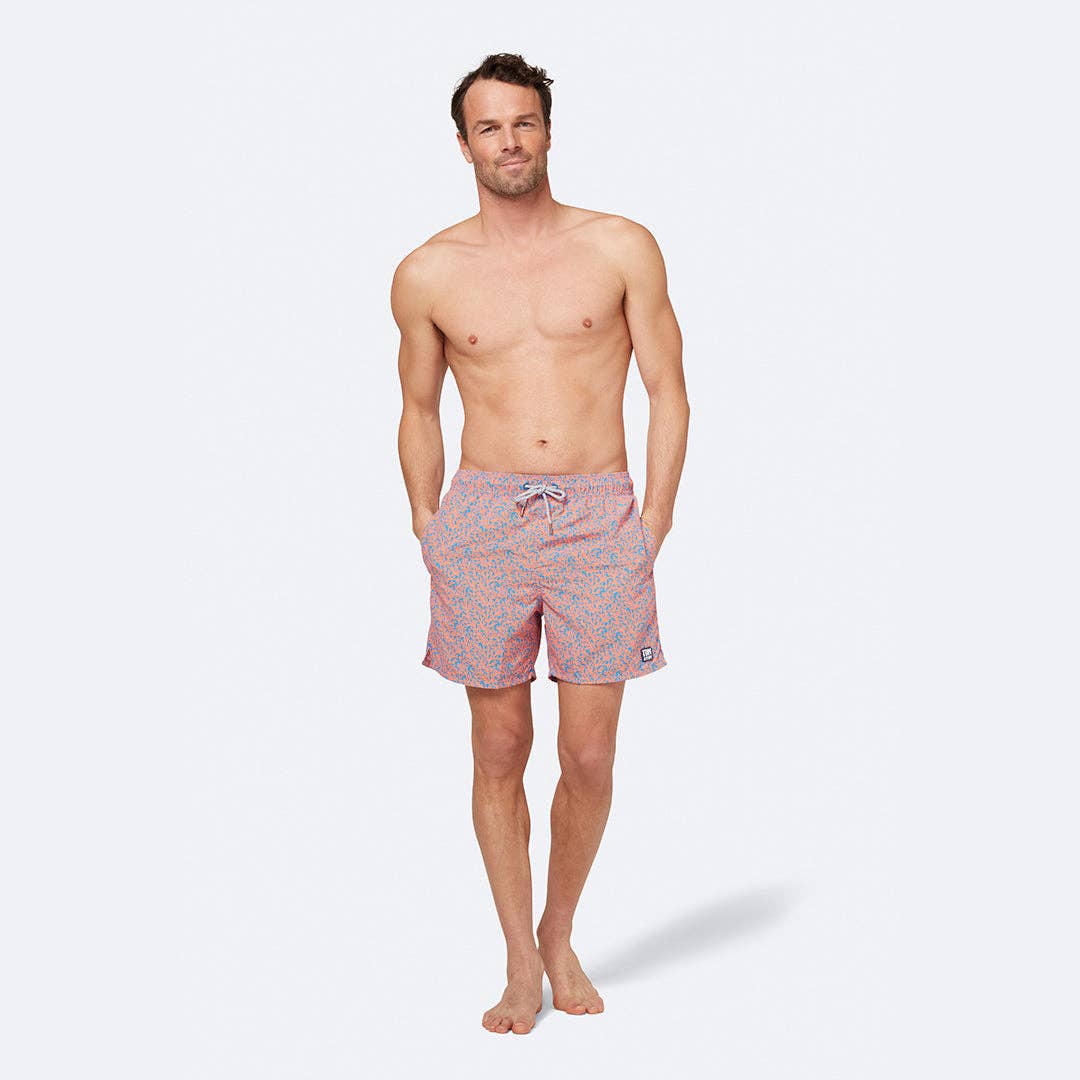 Mid Blue & Orange Coral Trunks