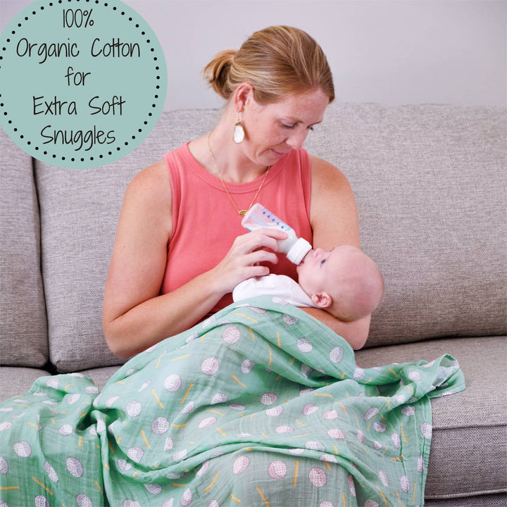 Hole In One Golf Swaddle Blanket