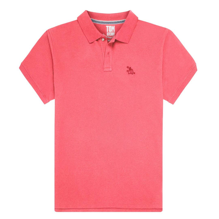 Pima Cotton Polo - Watermelon