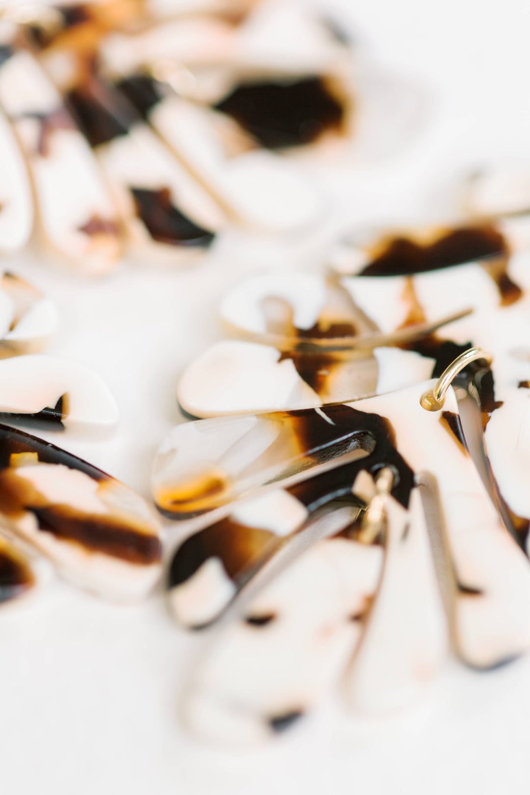 Cocoa Petite Palm Drop Earrings