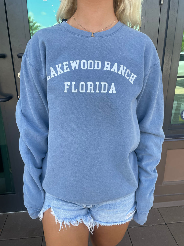 LWR Florida Sweatshirt - Blue Jean