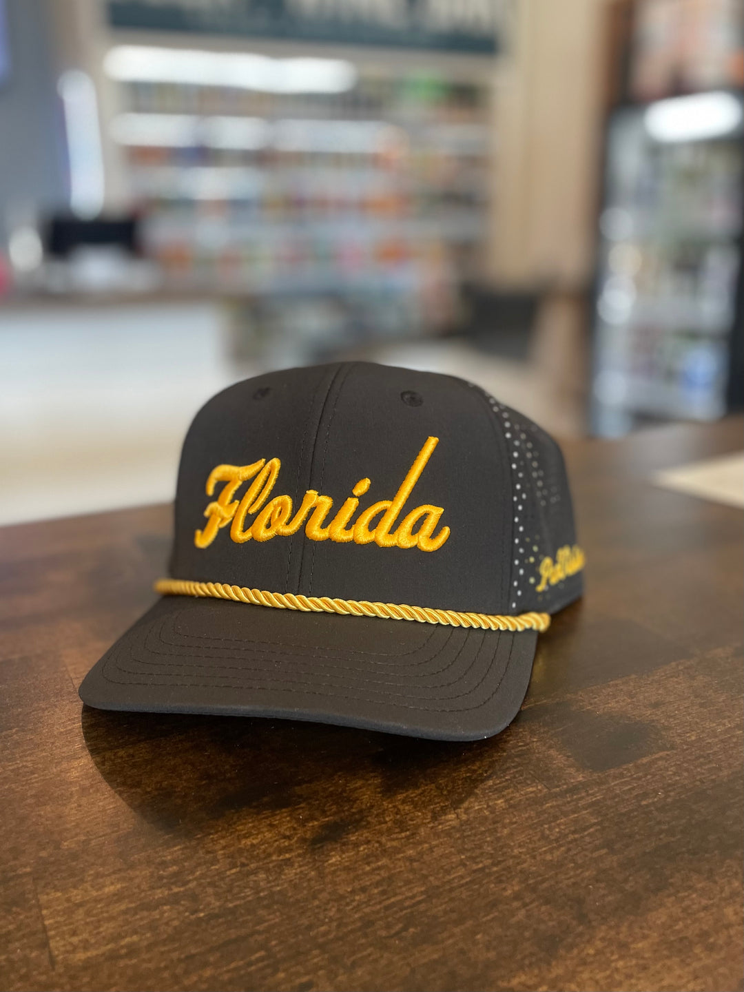 Florida ProV rope hat/ black & yellow