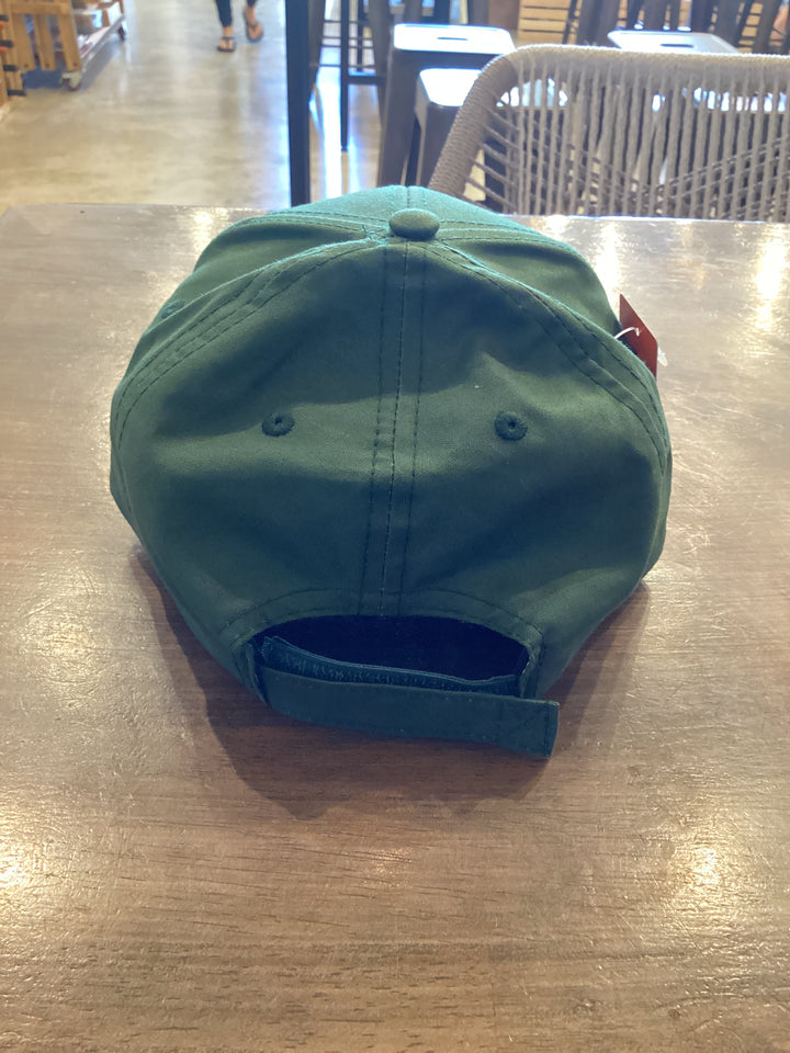 Structured Cotton LWR Hat - Emerald Green