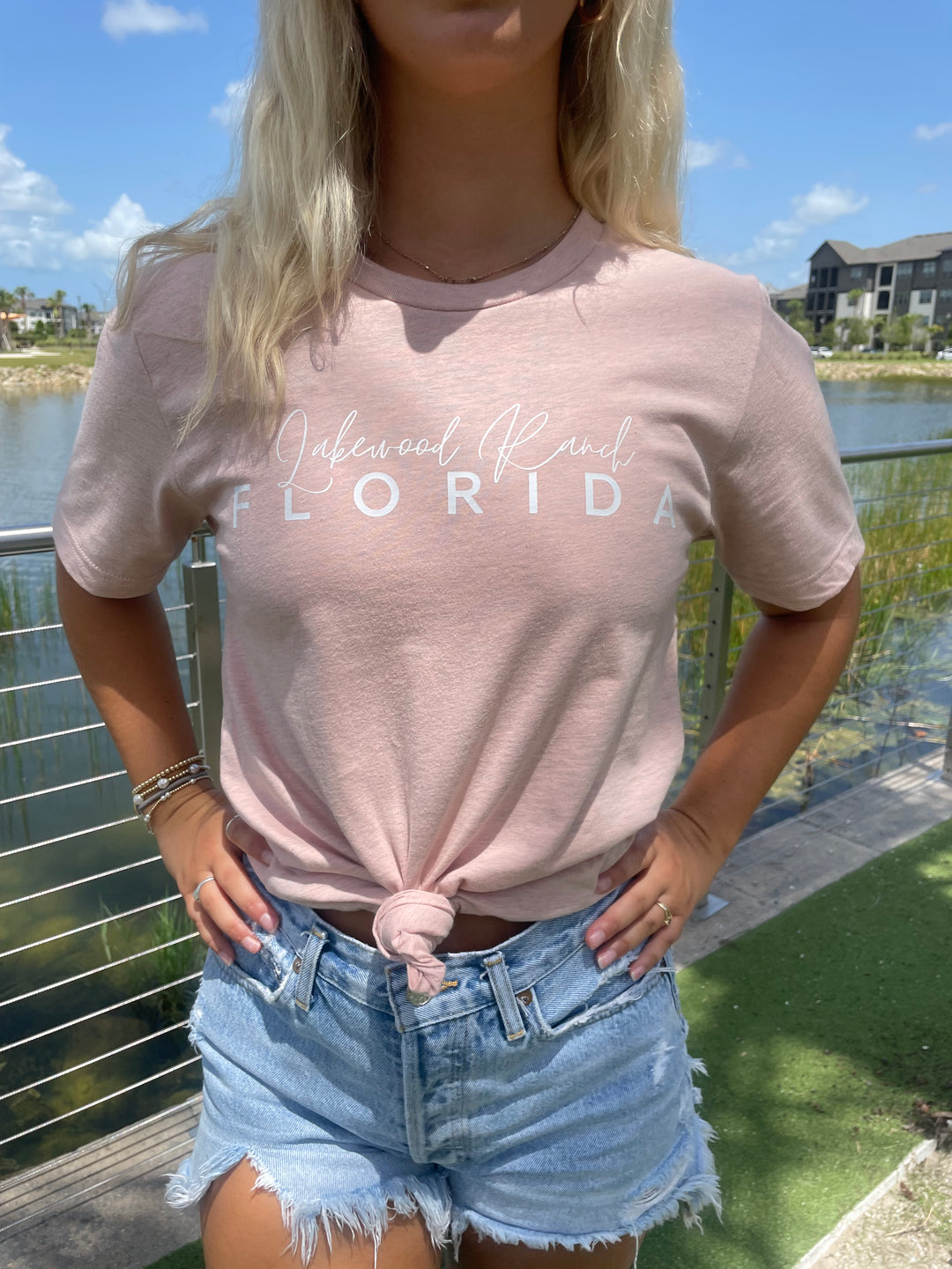 LWR Florida T-Shirt - Peach