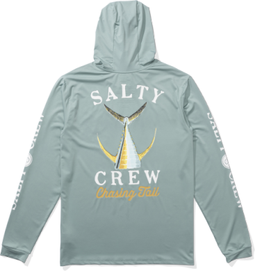 Tailed Hooded Sunshirt - Mackerel