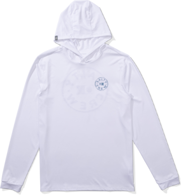 Watermark Hood Sunshirt - White