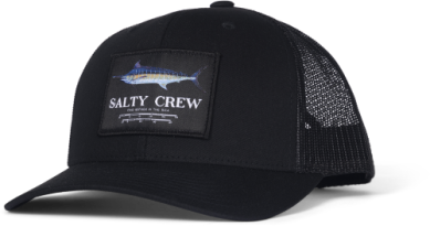 Marlin Mount Retro Trucker - Black
