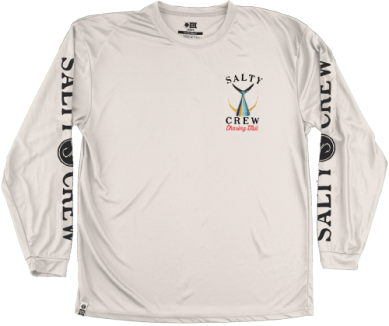 Tailed L/S Sunshirt -White
