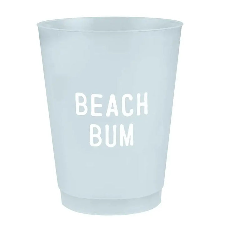 Beach Bum Frosted Cups