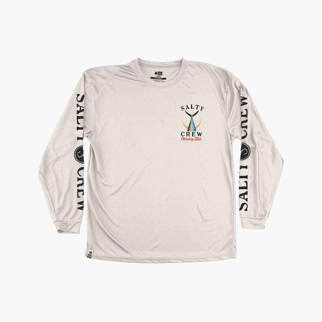 Tailed L/S Sunshirt -White