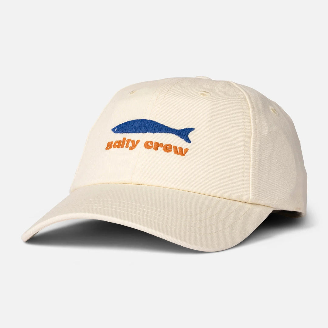 Fresh Catch Dad Hat - Off White