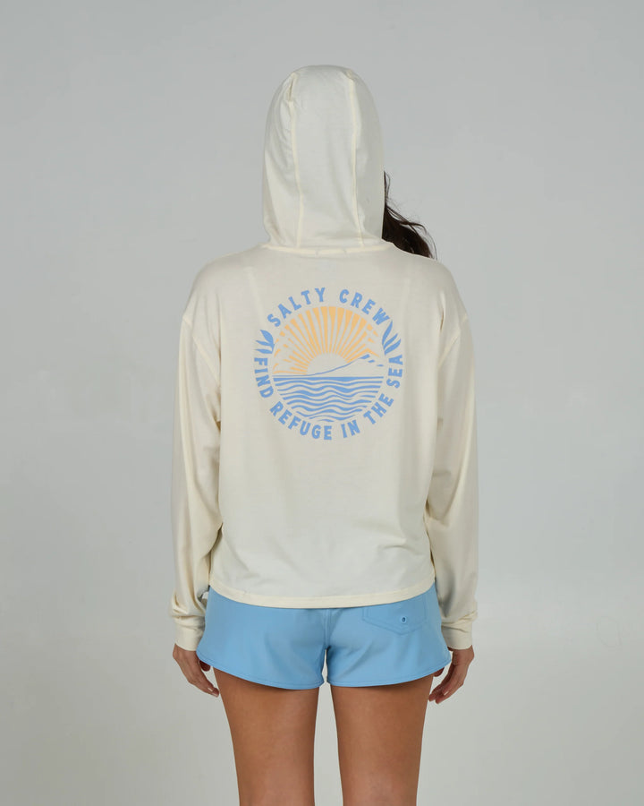 Rays Tech Hoodie - Off White