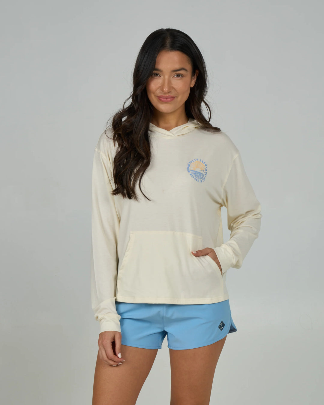 Rays Tech Hoodie - Off White