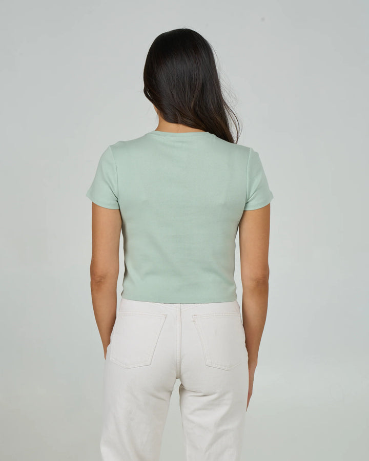 Baja Baby Tee - Meadow Green