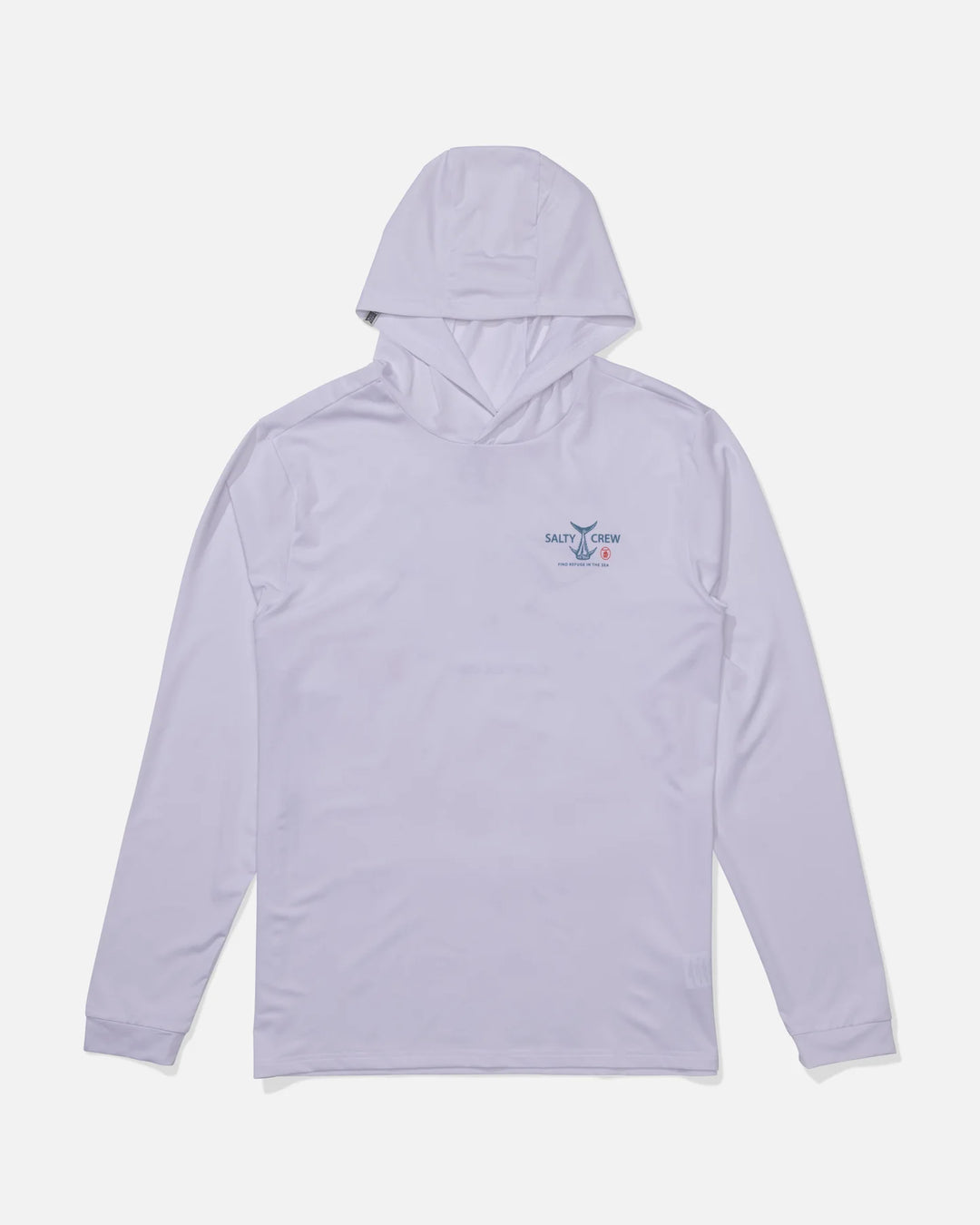 Fish Market Hood Sunshirt - White