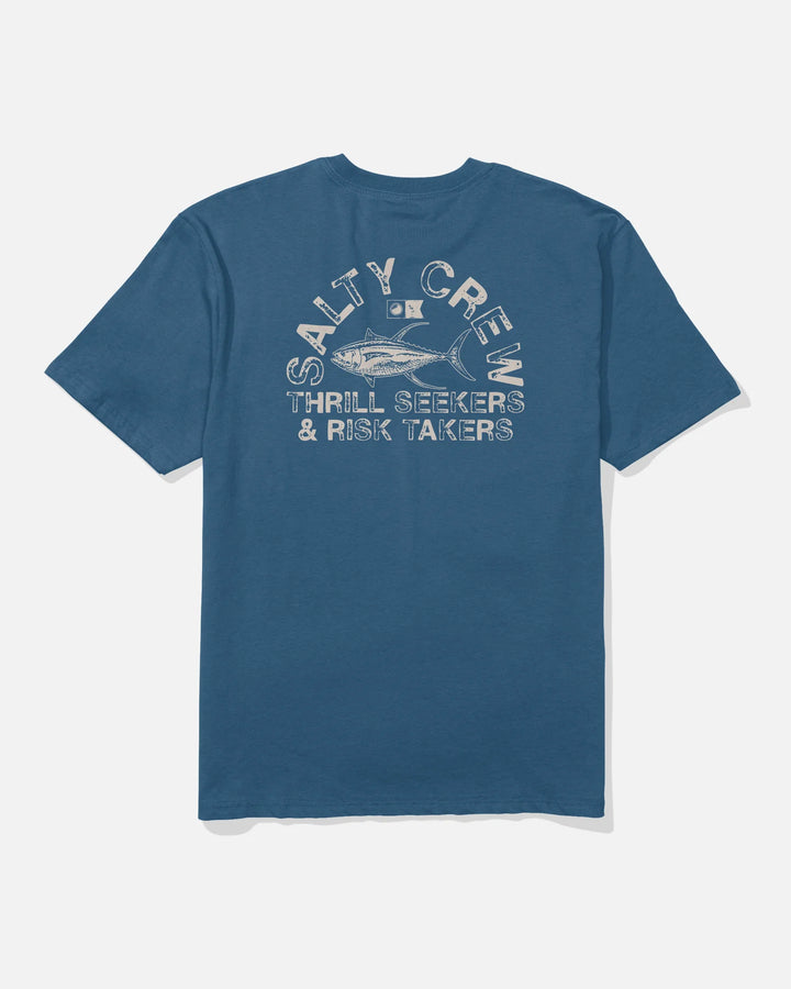 Stamped Classic Tee - Cast Blue