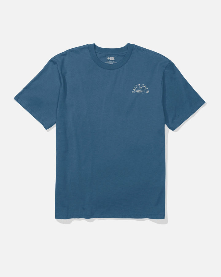 Stamped Classic Tee - Cast Blue