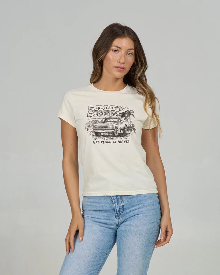Truck Stop Modern Tee - Off White