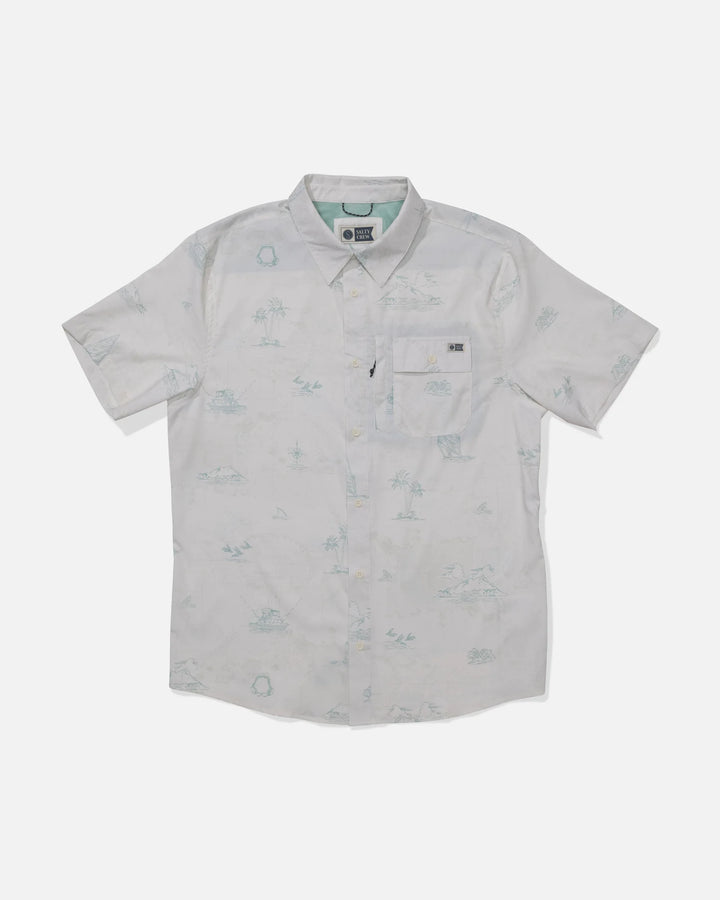 Flagship UV Button Up - White