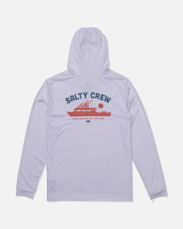 Overnight Hood Sunshirt - White