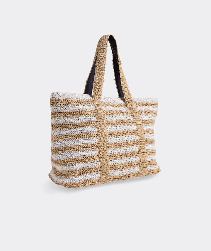 Medium Straw Tote - Natural
