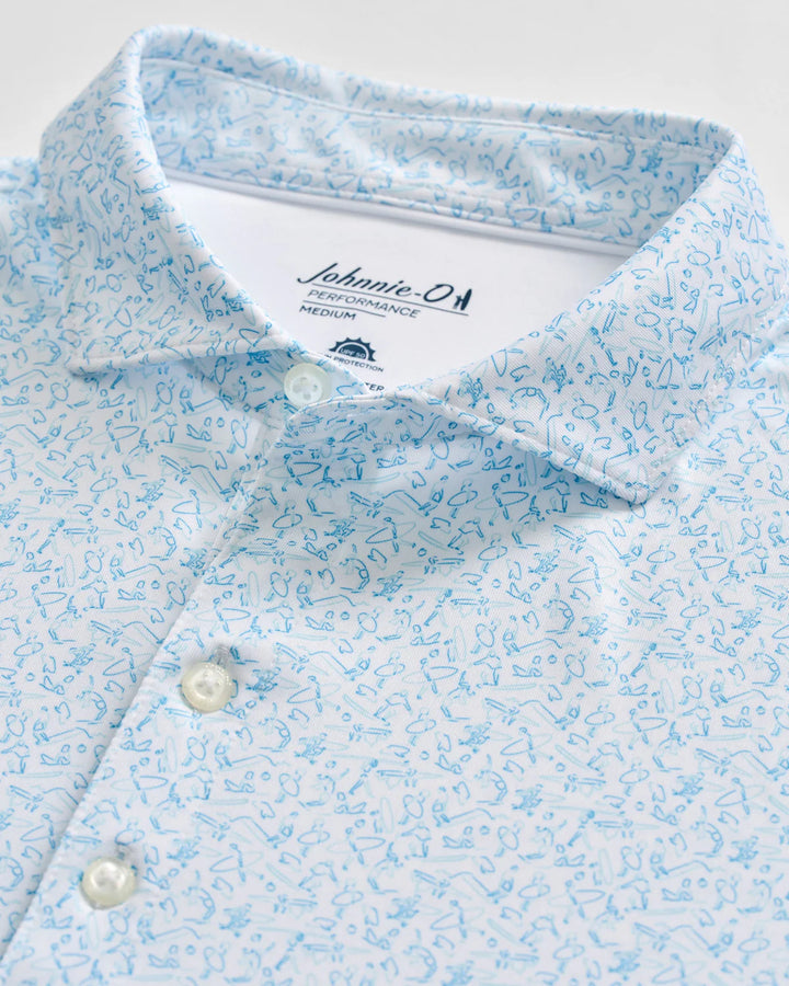 Performance Jersey Polo - Beach Break